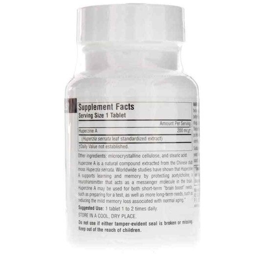 Huperzine A 200 Mcg for Learning and Memory, SNN